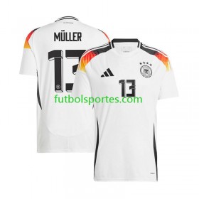 Camiseta Alemania Thomas Muller 13 Primera Equipación Euro 2024